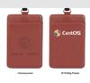Genuine Leather ID Card Holder, Vertical & Horizontal Use, Suitable for Employee Badges, Name Badges, Conference, Campus, and Bus Cards