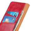 Leather Wallet Case for Oppo A54 5G/A74 5G/A93 5G, Red