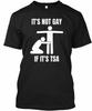LGBT Pride It's Not Gay If Its Tsa Classic Funny T-Shirt, Size M - 3XL