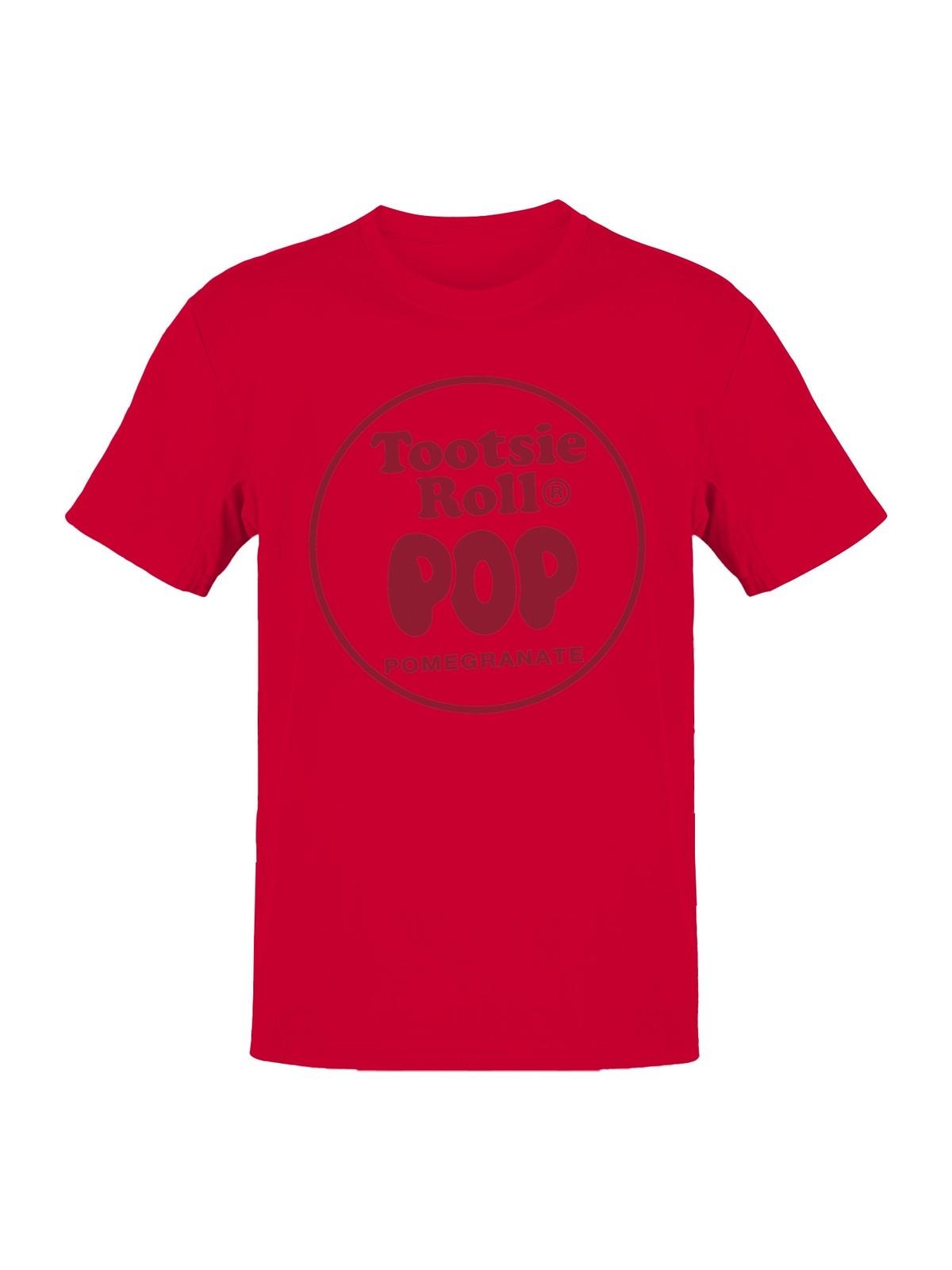 Officially Licensed Tootsie Roll Tootsie Roll Pomegranate Pop Mens T-shirt XXXL