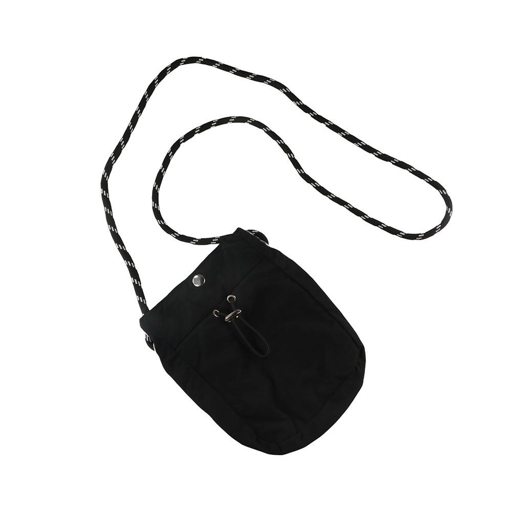 Cute Korean Style Drawstring Phone Bag Large Capacity Tote Bag Crossbody Bag Niche Design Solid Color Shoulder Bag Girls
