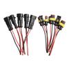 5Sets 2 Pin Way Electrical Wire Connector Automotive Male Female Electrical Connectors Quick Disconnect Wire Connectors