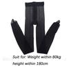 New Perspective Vertical Line Pantyhose Elasticity High Waist Hollow Out Tights Asymmetry Leggings Women