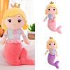 Adorable Crown Mermaid Stuffed Toy Doll Perfect For Kids Birthday Gifts And Playtime
