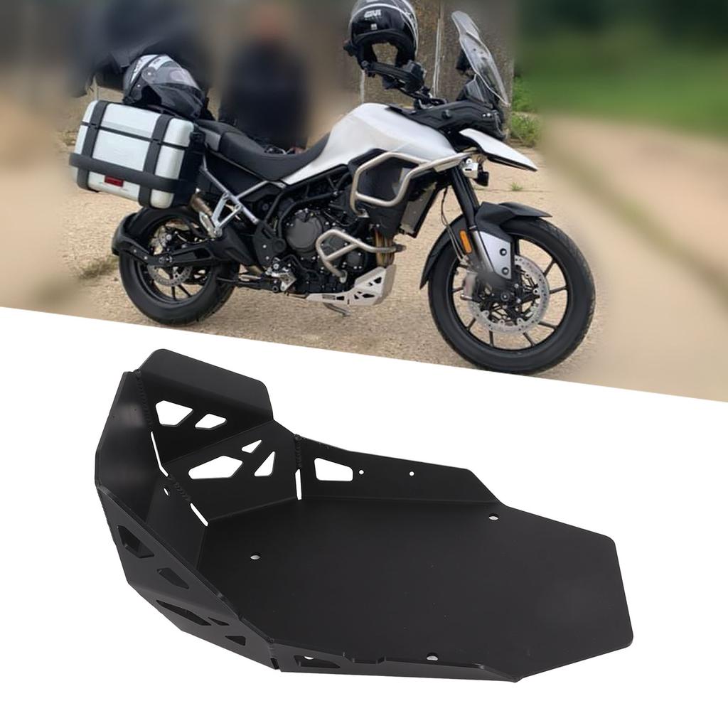 Motorcycle Engine Base Chassis Guard Skid Plate  or Carbon Steel Replacement for   900   GT 2020+(Black )