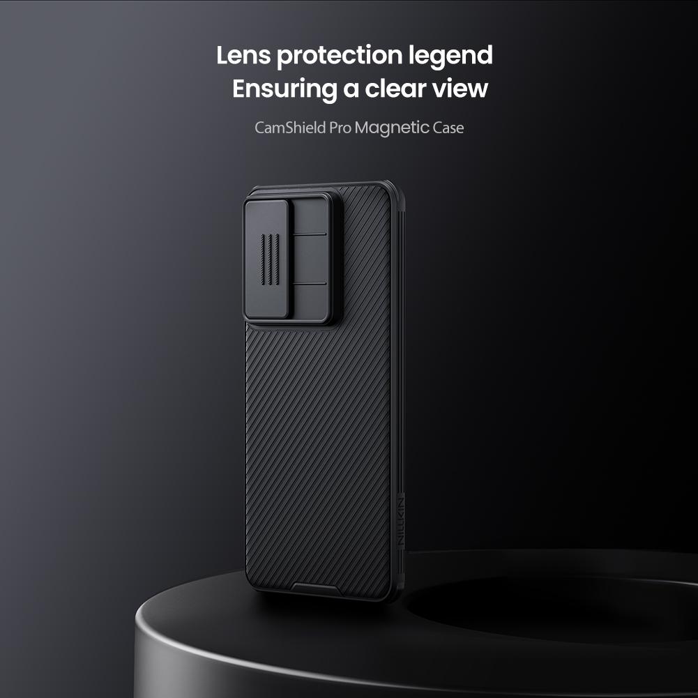 Nillkin For Samsung Galaxy S25 Edge Phone Case CamShield Pro Magnetic Case Camera Protection Slide Cover