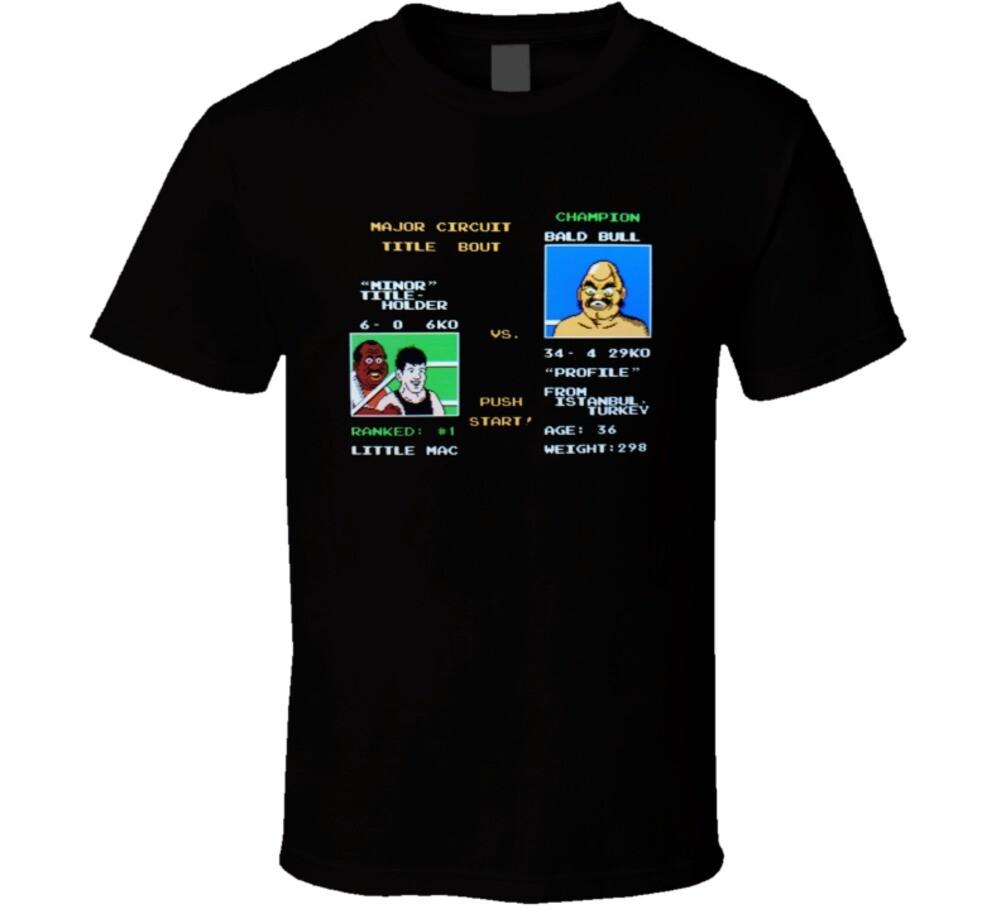 Bald Bull Little Mac Mike Tysons Punchout T Shirt