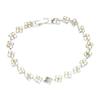 Premium Super Flash Full Diamond Bracelet Women'S Light Luxury Geometric Small Square Bracelet Sweet Simple Bracelet