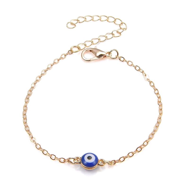 Blessed Evil Eye Bracelet For Women Lucky Copper Devil Eye Wristband Gift Jewelry Gift