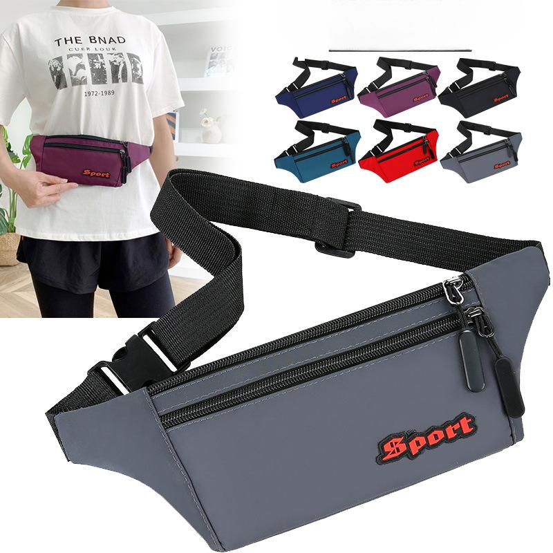 New Korean Version of Men's Purse Sports Shoulder Messenger Bag Waterproof Tide Leisure Mobile Phone Bag Cashier Bag on Site.