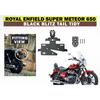 Black Aviator Saddle Stay "Fit For Royal Enfield Super Meteor 650"