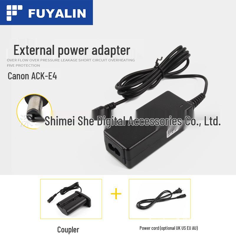 Сетевой адаптер ACK-E4 для EOS 1DS MARK III, 1D MARK III, 1DX, 1DC Yes чёрный