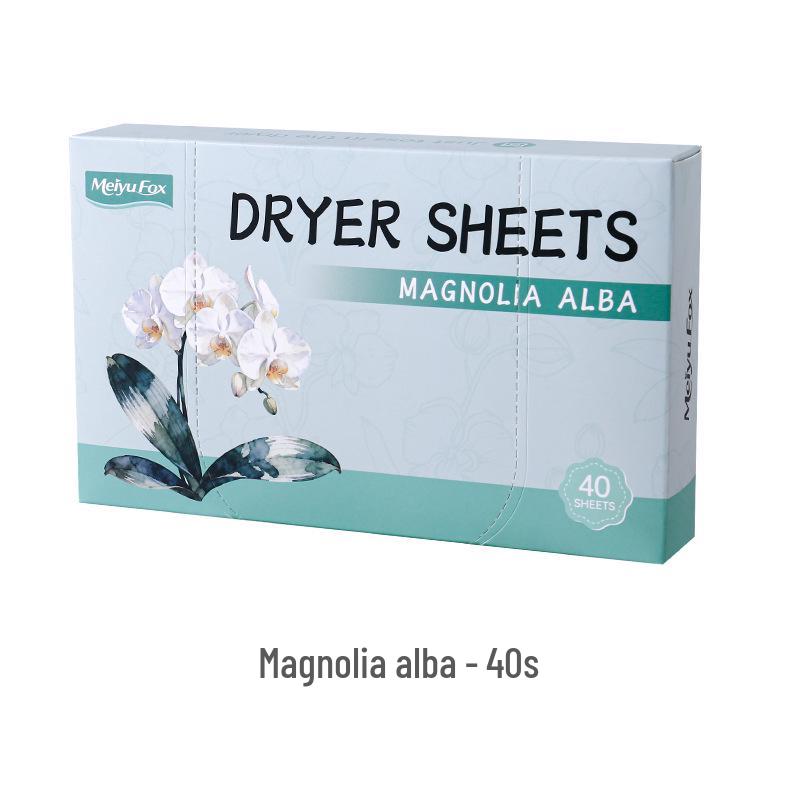 Scented Dryer Sheets for Odor and Static Removal
