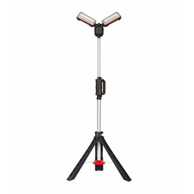 Awtools Reflektor Przenośny Akumulatorowy Tween Head 14,8V 6000Lm Black Line