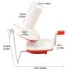Manual Yarn Winder Easy To Set Up Yarn Wools String Winder Needlecraft Yarn Winder for Knitting Crocheting Weaving