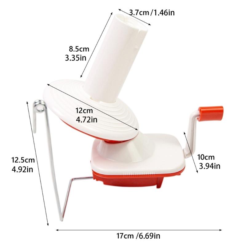 Manual Yarn Winder Easy To Set Up Yarn Wools String Winder Needlecraft Yarn Winder for Knitting Crocheting Weaving
