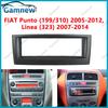 1DIN Car Fascia Radio Panel For Fiat Siena Punto Palio 500 Weekend Frame Kit Install Facia Face Plate