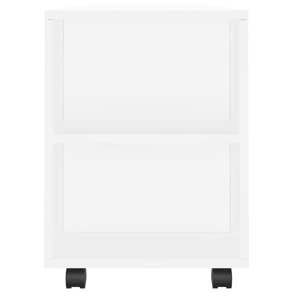 TV Stand White 102 x 34.5 x 43 cm Particleboard