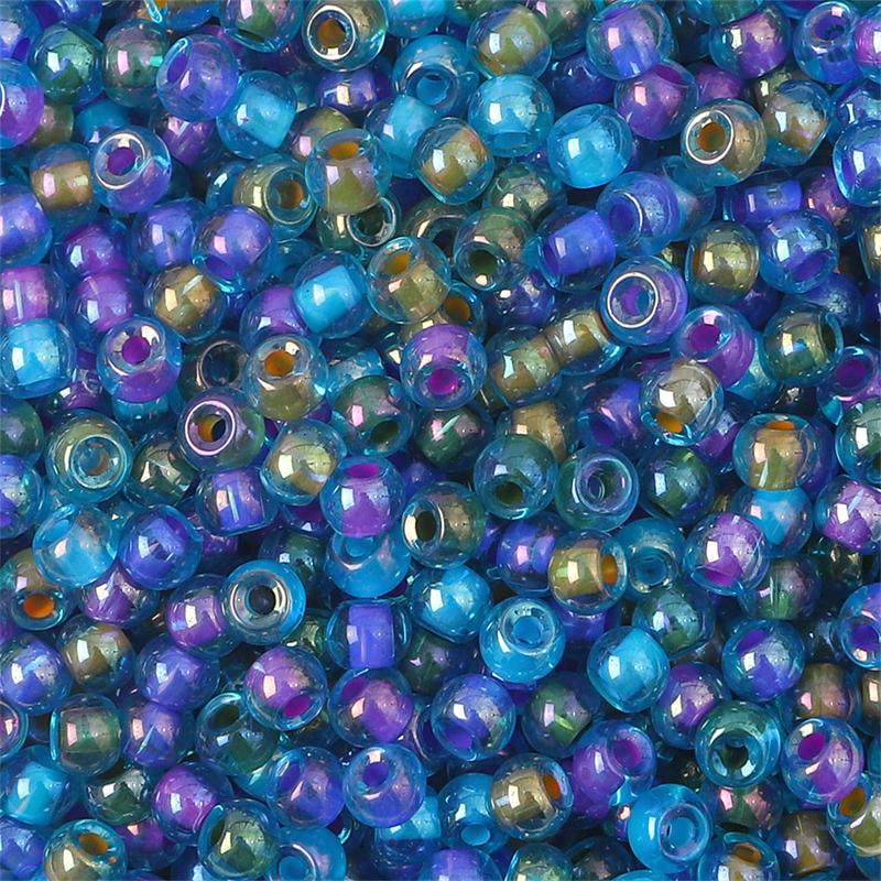

450G Crystal Czech Glass Beads Special Color Dyed Core Illusion Seed Beads for Earring Bracelet DIY Jewelry Craft Accessoreis Making 4mm 450g