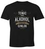 Men's T-Shirt Tonic Without Alcohol Is Somehow Ginless Saying Shirt Fun Shirt-