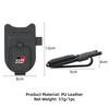 Car Sunglasses Holder Sun Visor PU Leather Glasses Clip For Toyota GR Sport Corolla Yaris Camry Prius RAV4 CHR Key Accessories