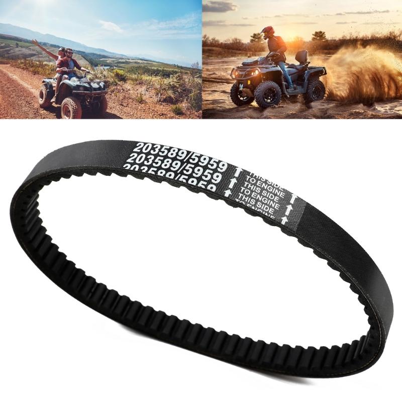 Go Kart Motosikletler Sağlam Şanzıman Tahrik Kayışı Manco 5959 203589 5HP-7HP Motor için Uygun Uygun Kurulum