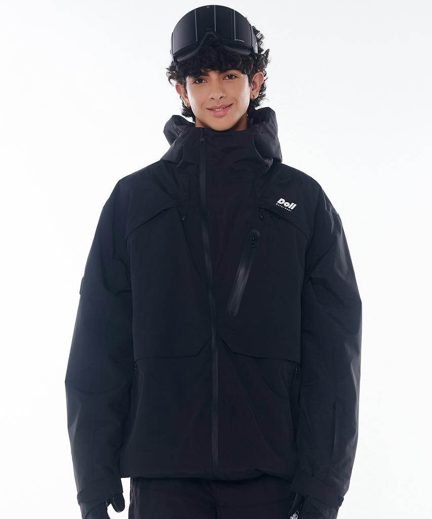 Doll Outerwear 2425 Arte Snowboard Jacket Black Unisex