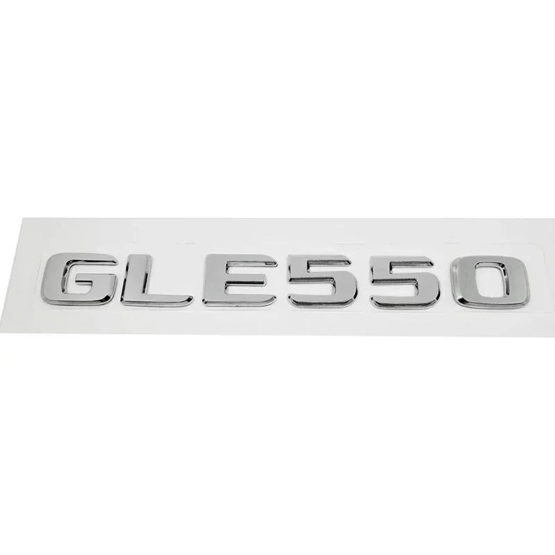 ABS 3D Letter Trunk Emblem Car Rear Tail Decal Badge for Mercedes Benz GLE53 GLE63 GLE300 GLE320 GLE350 GLE500 GLE550