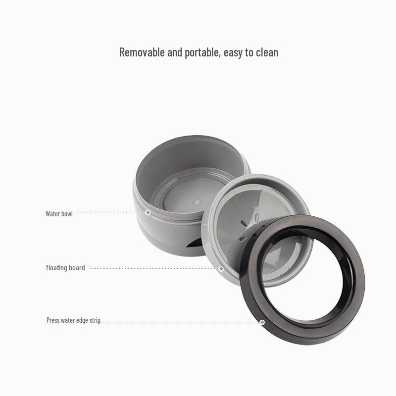 Meianju Non-slip Splash-proof Pet Travel Bowl for Dogs & Cats