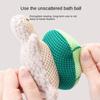 Double-sided Turtle Bath Ball Soft Body Cleaning Mesh Cute Turtle Bath Toy  Bathroom Accessories