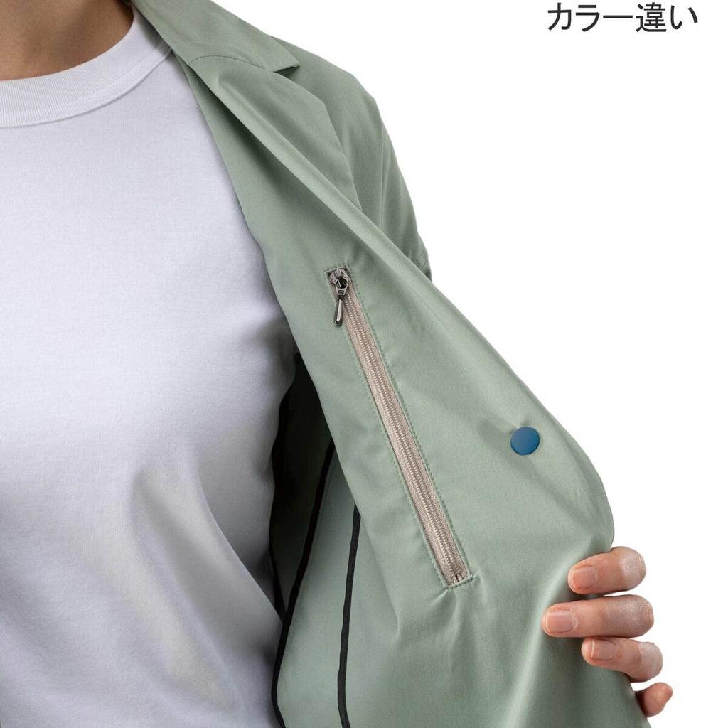 Mizuno Go to Spring Blue Size S Outdoor Travel Walking Size S to Japanese size Coat, Water-Repellent, Women's, Gray, (B2ME0203), & Wear, (equivalent