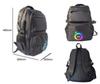 Multifunctional Backpack with Bluetooth Speaker, Power Bank, LED Lights, and Long Battery Life for Outdoor Adventures and Mountaineering.