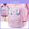 Cute Mermaid Oxford Cloth School Backpack For Girls Lightweight And Spinal Protection