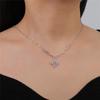 Witch Knot Pendant Necklace for Women Stainless Steel Gold Choker Neck Chains Vintage Amulet Witchcraft Wicca Jewelry Gift