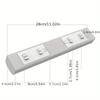 28cm/11.02in Sponge Mop Head for Household Use, Universal Replacement Button Type Squeeze Suction Mop Accessories