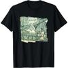 Trust No 1 Retro Soft Short-Sleeve Classic Stylish Dollar Bill Currency Sports Top