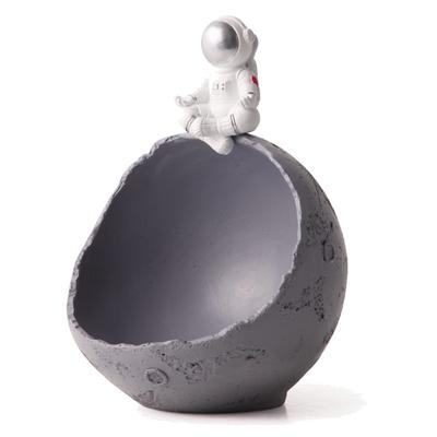 Eingangsbereich Kleinartikel Schlüssel Astronaut Dekorativ Niedlich und Stilvoll [NABESHI] Aufbewahrung, Halter, Halter, Ornament, Objekt, (Grau)
