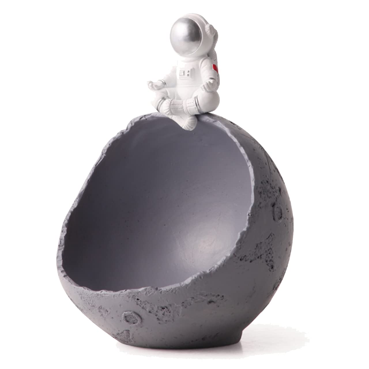 

Entryway Small Item Key Astronaut Decorative Cute and Stylish [NABESHI] Storage, Holder, Holder, Ornament, Object, (Gray) серый