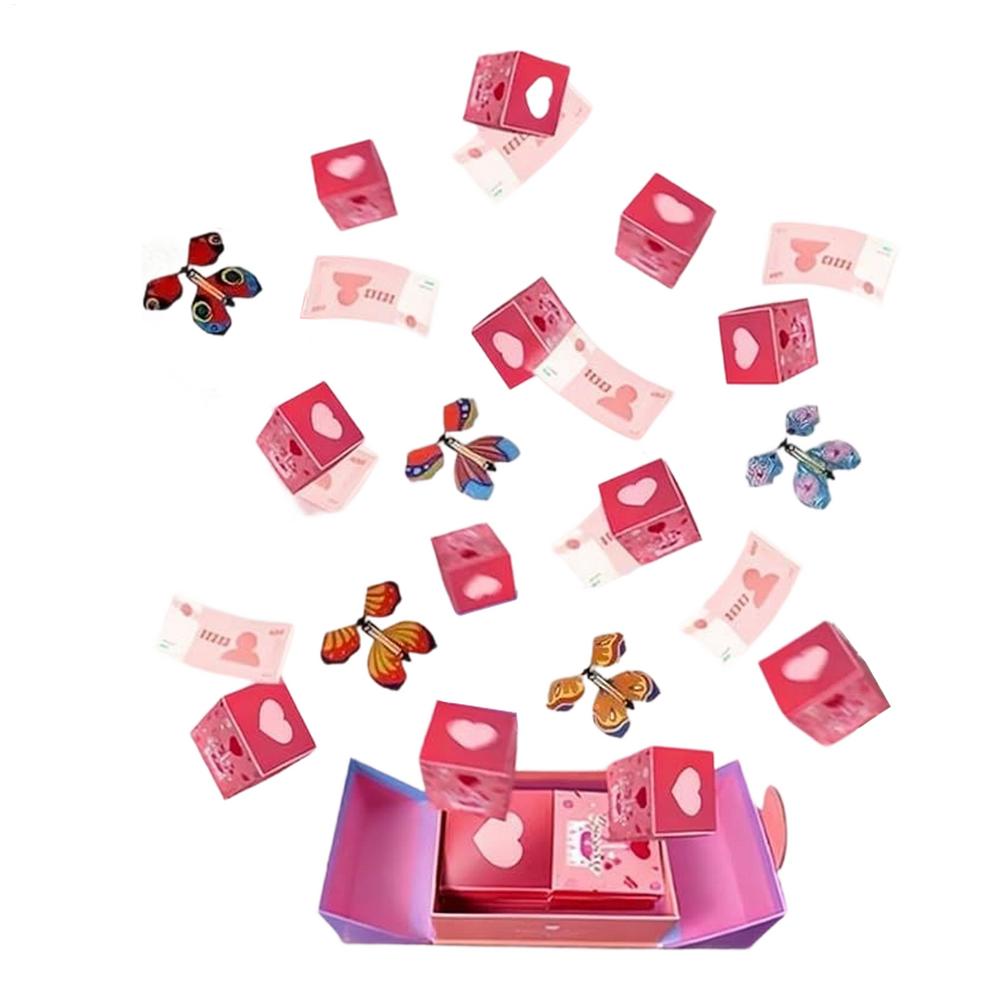 Valentines Bounce Box Wedding Supplies Holiday Money Boxes For Birthday Proposal Confession Graduation Partners Boyfriends