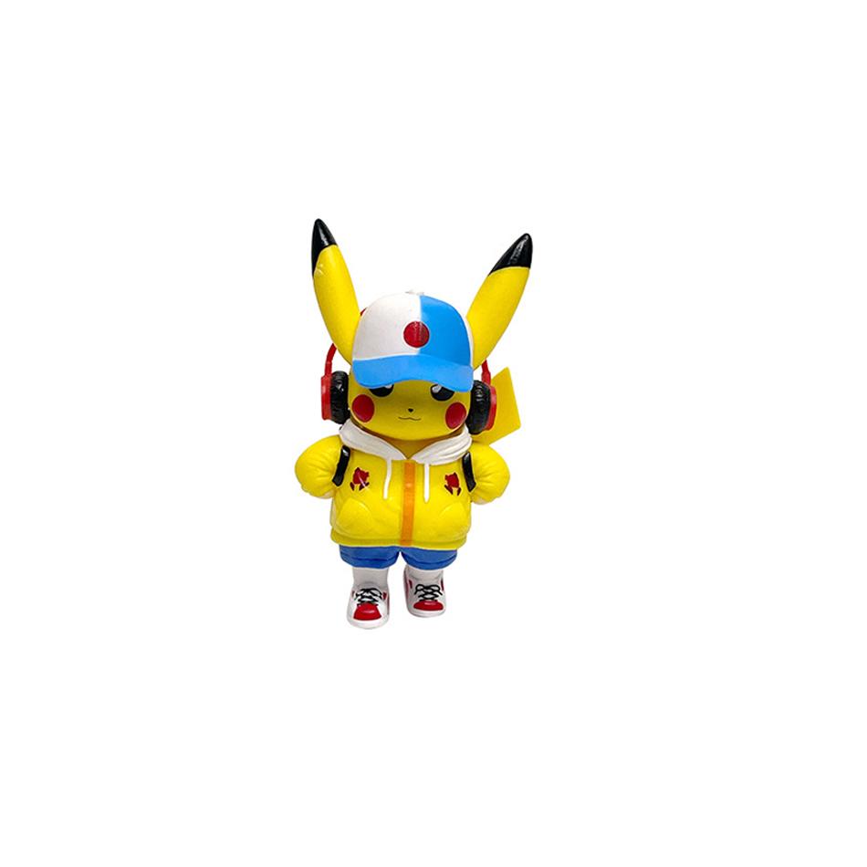 New Pocket Monsters Cartoon Movie Anime Character Pikachu Gengar Mewtwo Gurado Action Model Toy Blind Box Random Trendy Mystery Surprise Collectible