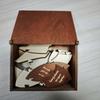 Heart Shape Reasons Puzzle Box Wooden Material Heart Puzzle Box  Valentines Day Gifts