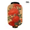 Chinese Style Traditional Hanging Lantern Peony Printed Sushi Shop Izakaya Restaurant Festival Oliday Party Decoration Lantern