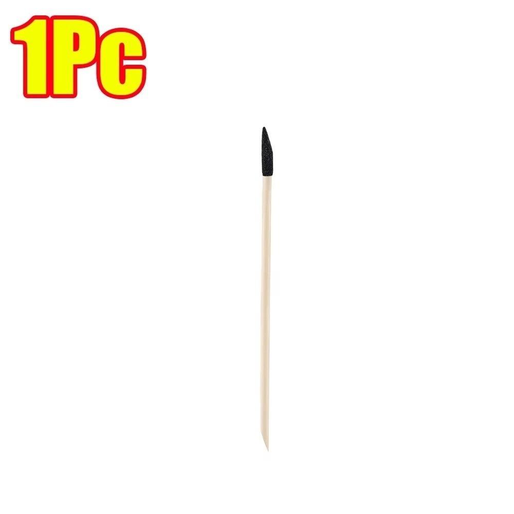 

Wooden Gravel Sanding Sticks Fine Grit Double Head Nail Scrub Drill Stick Easy To Use Effective Manicure Remover