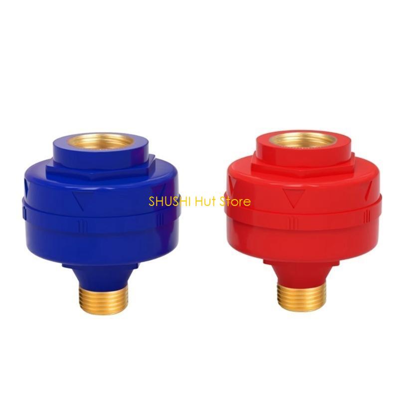2 Pieces Without Shock Safety Valves for Kitchen Supplies and Bathroom Use D57B
