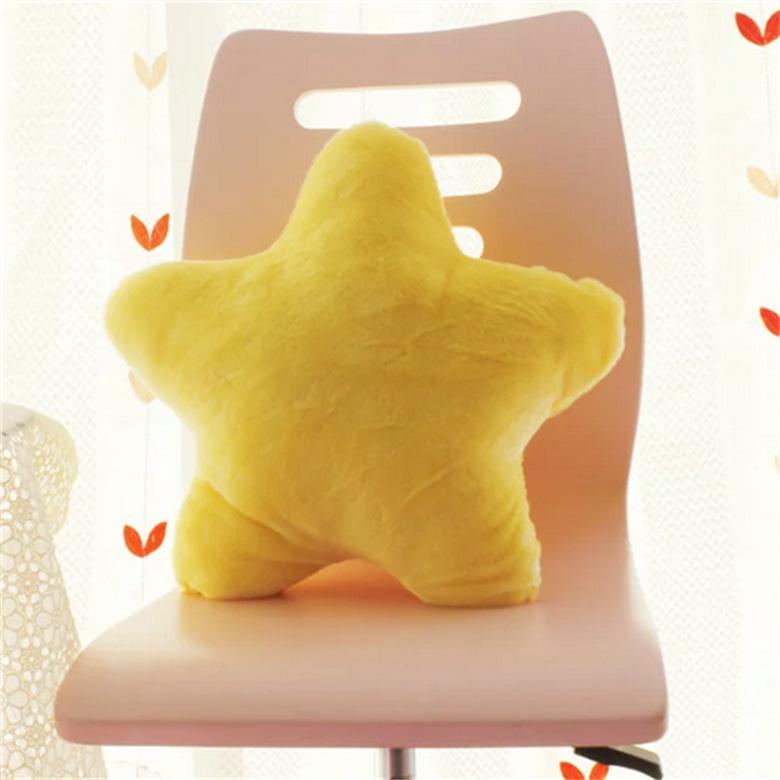 Direct Sales Cute Love Five-Pointed Star Home Sofa Plush Throw Pillow Cushion Wedding Gift Wedding Gift
