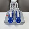 P Home Men's Leather Sports and Leisure Shoes First Layer Cowhide Platform Leather Shoes Fashion Trend Platform Supply