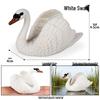 Realistic Farm Animal Models: Big Yellow Duck, Rooster, Turkey, Goose, and Swan