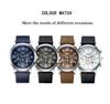 CHRONOS Markenuhr Herrenuhr Top Luxus Herrenuhr Auto Datum Sportuhren