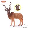 Oenux Simulation Wild Animals Toy Desert Camel Donkey Alpaca Antelope Elk Deer Model Action Figures PVC Decoration Kids Gift