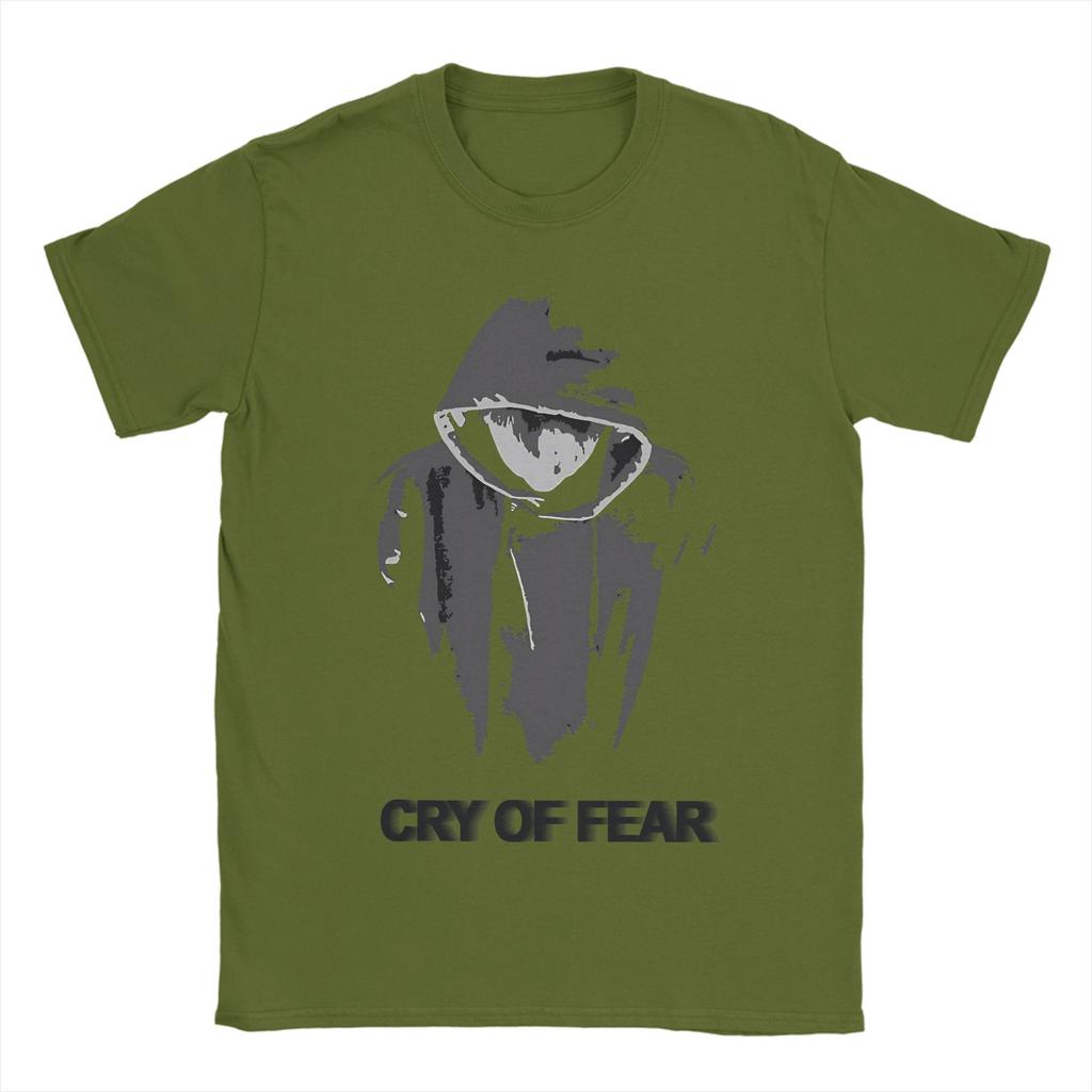 Simon Henriksson Cry of Fear Printed T Shirt Unisex Women Cotton Tee Shirt Clothing
